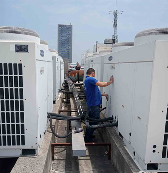 温州中央空调制热和不制冷系统维修方法